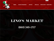 Tablet Screenshot of linosmarket.com